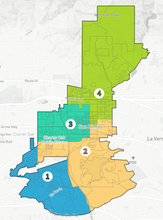 District Map Labeled
